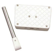 Load image into Gallery viewer, Nuova Rade Rail Mount Outboard Motor Bracket 22.8x15cm White For 25mm Rails