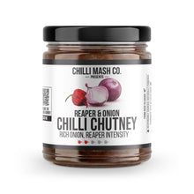 Load image into Gallery viewer, Reaper &amp; Onion Chutney | 190g | Chilli Mash Co. | Sweet Red Onion Kick