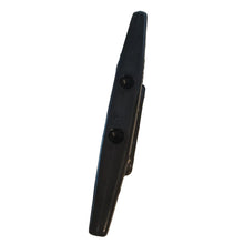 Load image into Gallery viewer, Black Nylon Plastic Marine Cleat 180mm (7") - UV Resistant Boat Mooring Bollard