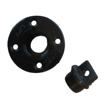 Load image into Gallery viewer, Nuova Rade Black Boat Drain Plug Socket 43mm 4 Holes Marine Transom Bung Dinghy