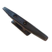 Load image into Gallery viewer, Black Nylon Plastic Marine Cleat 180mm (7") - UV Resistant Boat Mooring Bollard