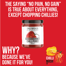Load image into Gallery viewer, Scotch Bonnet Chilli Mash | 190g | Gusa by Chilli Mash Co.
