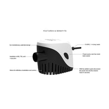 Load image into Gallery viewer, SEAFLO 11 Series Automatic Bilge Pump 24V 750GPH Marine Boat Water BP2G75011
