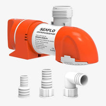 Load image into Gallery viewer, SEAFLO 14B Series 12V 1100GPH Low Profile Auto Bilge Pump Timer Sensing BP1G110014B