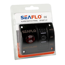 Load image into Gallery viewer, SEAFLO 12V Bilge Pump Alarm Switch Panel 20A Max SFASP1-01 Marine Boat Safety