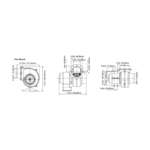 Load image into Gallery viewer, SEAFLO Bilge Blower 220 m³/h (130 CFM) 12V In-Lin | 4Boats