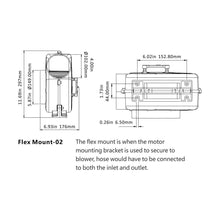 Load image into Gallery viewer, SEAFLO Bilge Blower 12V 550 m3/h (320 cfm) | 4Boats