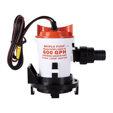Load image into Gallery viewer, SEAFLO 12V 600GPH Bilge Pump 03-Series Non-Auto Marine Boat Water Pump BP1G60003
