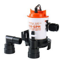Load image into Gallery viewer, SEAFLO 12V 600GPH Bilge Pump 03-Series Non-Auto Marine Boat Water Pump BP1G60003