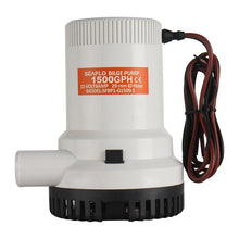 Load image into Gallery viewer, SEAFLO Bilge 12V/24V 1500 GPH Non-Auto Bilge Pump 01 Serie
