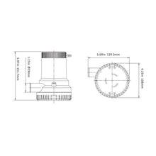 Load image into Gallery viewer, SEAFLO Bilge 12V/24V 1500 GPH Non-Auto Bilge Pump 01 Serie