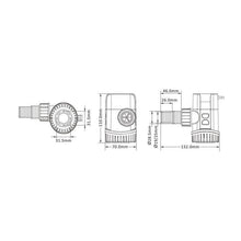 Load image into Gallery viewer, SEAFLO 24V 600GPH Bilge Pump 13A Series BP2G60013A Submersible Marine Boat Water