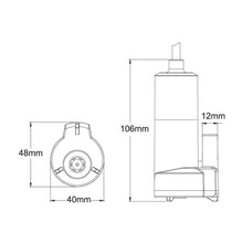 Load image into Gallery viewer, SEAFLO Inline 12V Submersible Pump 12 LPM | 4Boats