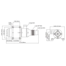 Load image into Gallery viewer, SEAFLO 12V Macerator Pump 12GPM 45LPM Boat Marine RV Sewage MP1-1200-1