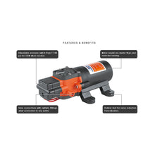 Load image into Gallery viewer, SEAFLO 12V 21-Series Water Pressure Pump 1.2 GPM 35 PSI Marine Boat RV Caravan
