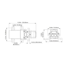 Load image into Gallery viewer, SEAFLO 12V 21-Series Water Pressure Pump 1.2 GPM 35 PSI Marine Boat RV Caravan