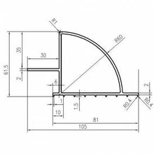 Load image into Gallery viewer, Photonic Universe Set 2 × 67 cm Aluminium Solar Brackets | 4Boats