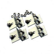 Set of 4 Solar Panel Brackets for RVs & Boats | 4Boats