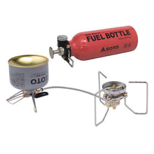 Load image into Gallery viewer, Soto Stormbreaker  Multi Fuel Stove With Fuel Bottle