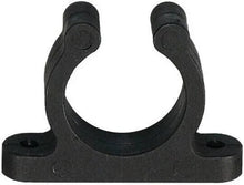 Load image into Gallery viewer, 4x 25mm Black Plastic Support Clip Screwed Boat Hook Oar Tube Holder Nuova Rade