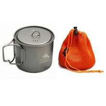 Load image into Gallery viewer, Toaks light Titanium Pots with Lid ( 550ML or 650ML)