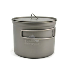 Load image into Gallery viewer, TOAKS Titanium Lightweight Pot with Lid (750ml &amp; 900ml)