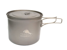 Load image into Gallery viewer, TOAKS Titanium Lightweight Pot with Lid (750ml &amp; 900ml)