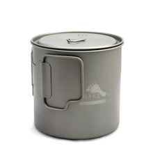 Load image into Gallery viewer, Toaks light Titanium Pots with Lid ( 550ML or 650ML)