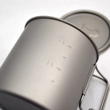 Load image into Gallery viewer, Toaks light Titanium Pots with Lid ( 550ML or 650ML)
