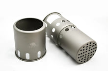 Load image into Gallery viewer, Toaks Titanium Wood Burning Stove ( Small  /  Large)
