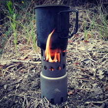 Load image into Gallery viewer, Toaks Titanium Wood Burning Stove ( Small  /  Large)