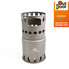 Load image into Gallery viewer, Toaks Titanium Wood Burning Stove ( Small  /  Large)