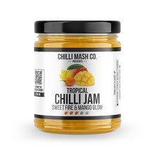 Load image into Gallery viewer, Tropical Chilli Jam | 190g | Chilli Mash Co. | Sweet Fire &amp; Mango Glow
