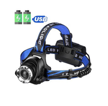 Load image into Gallery viewer, TS Waterproof Rechargeable Headlamp
