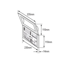 Load image into Gallery viewer, Universal Case Marine Smoked Radio Splash Cover 110×235mm | 4Boats