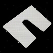 Load image into Gallery viewer, White Plastic Outboard Transom Pad 4 mm ABS | 4Boats