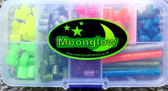 Moonglow - glitter attractors box | plaice | flounder | sole